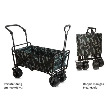 Carello Mare Pieghevole 3 Carello Mare Pieghevole