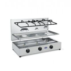 Parker® Fornello A Gas 3F Inox -Campeggio All'aperto fornello a gas inox 300 2