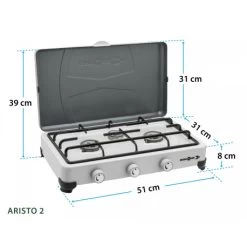 Fornello Brunner Aristo 3 -Campeggio All'aperto fornello aristo 3 2