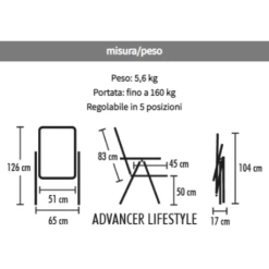 WESTFIELD Poltrona | Advancer Lifestyle -Campeggio All'aperto poltrona advancer lifestyle 2