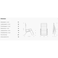 Poltrona Reclinabile LaFuma R Clip Chlorophylle 6 Poltrona Reclinabile LaFuma R Clip Chlorophylle -Campeggio All'aperto sdraio reclinabile r clip ocean 2