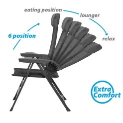 Sedia Pieghevole Brunner Skye -Campeggio All'aperto sedia pieghevole brunner skye 4