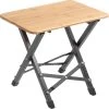 Sgabello Pieghevole Brunner Twisty Bamboo Square -Campeggio All'aperto sgabello pieghevole brunner twisty bamboo square