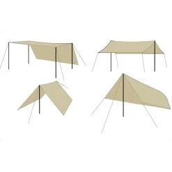 Parasole Brunner Sunny UV 3X3 -Campeggio All'aperto sunny uv tarp 3