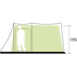 Tenda Brunner Arquis Outdoor 5 -Campeggio All'aperto tenda arqus outdoor 5 2