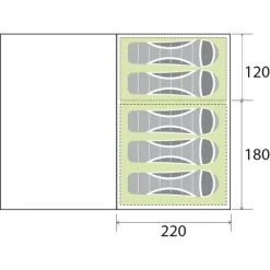Tenda Brunner Arquis Outdoor 5 -Campeggio All'aperto tenda arqus outdoor 5 3