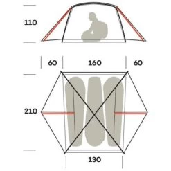 Tenda Ferrino Nemesi 3 PRO 16 Tenda Ferrino Nemesi 3 PRO -Campeggio All'aperto tenda ferrino nemesi 3 pro leggera intuitiva struttura interna rapido montaggio hiker ciclismo 6