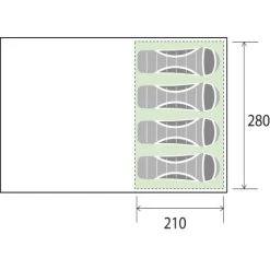 Tenda Brunner Pure 4 -Campeggio All'aperto tenda pure 4 8