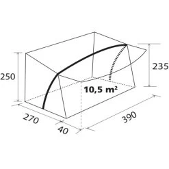 Veranda Brunner Alice -Campeggio All'aperto veranda alice 2
