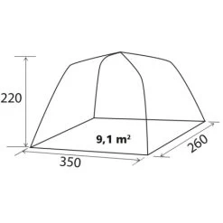 Tenda Brunner Rambler -Campeggio All'aperto veranda rambler 3